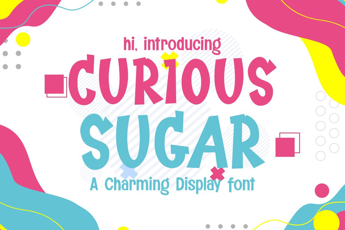 Шрифт Curious Sugar