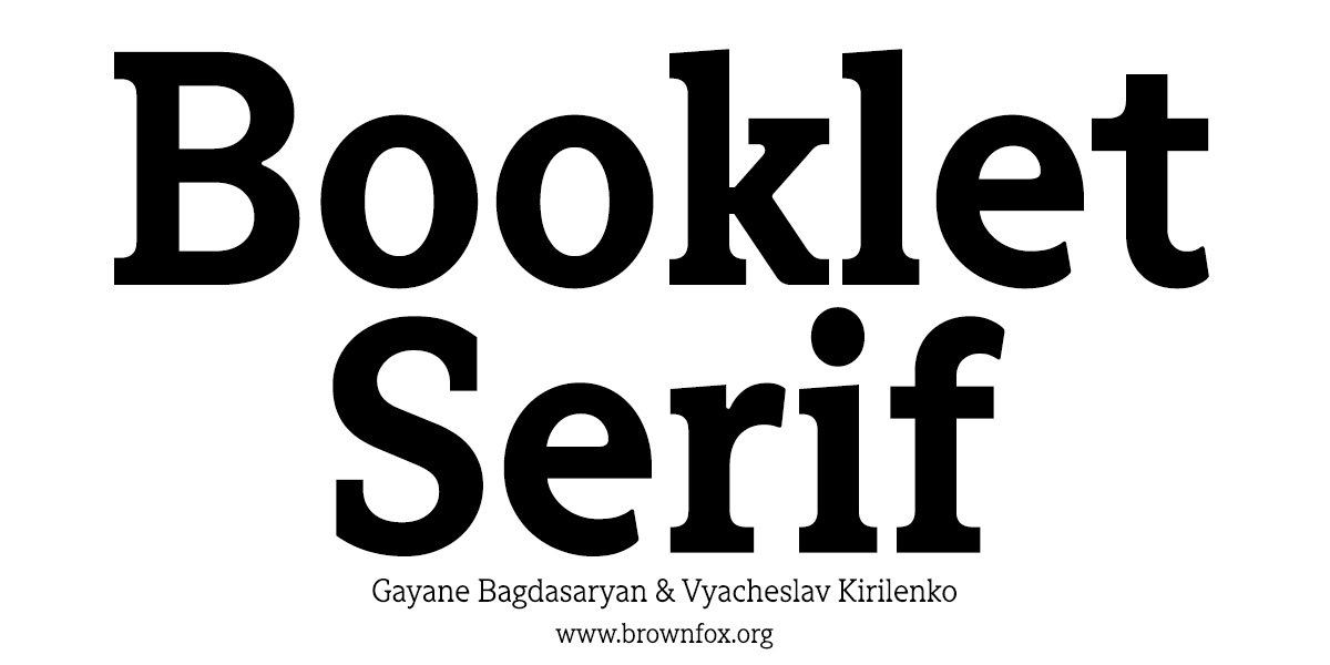 Шрифт Booklet Serif