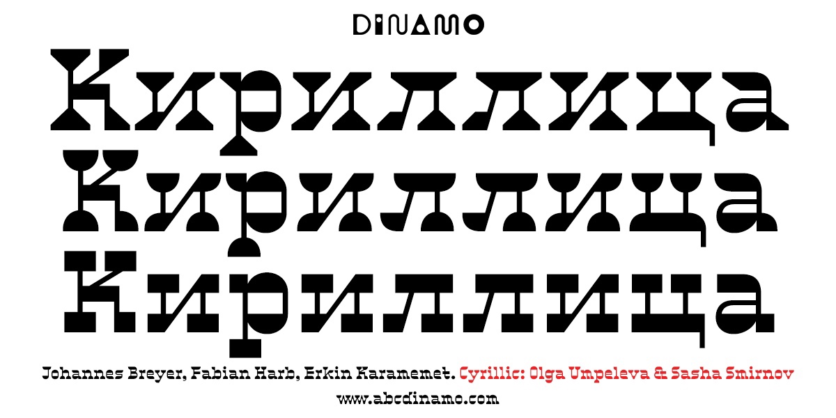 Шрифт ABC Pareto Cyrillic