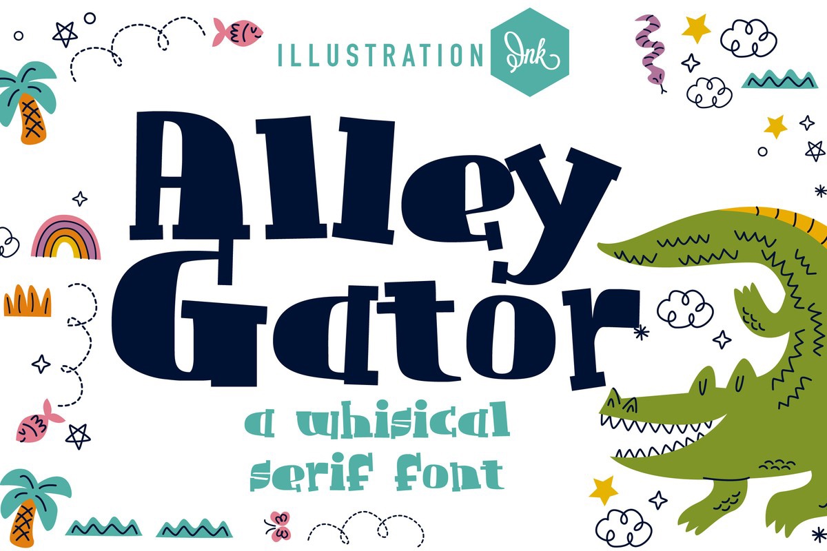 Шрифт PN Alley Gator