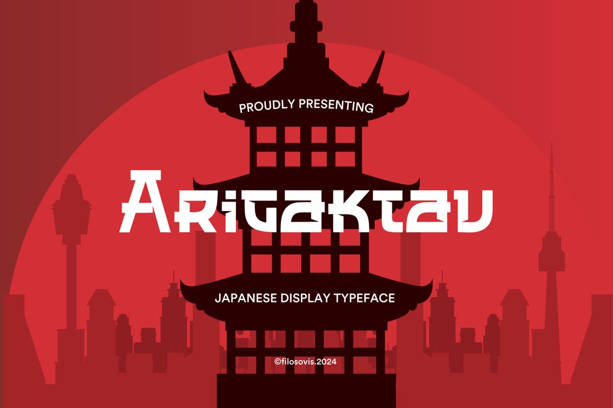 Шрифт Arigaktau