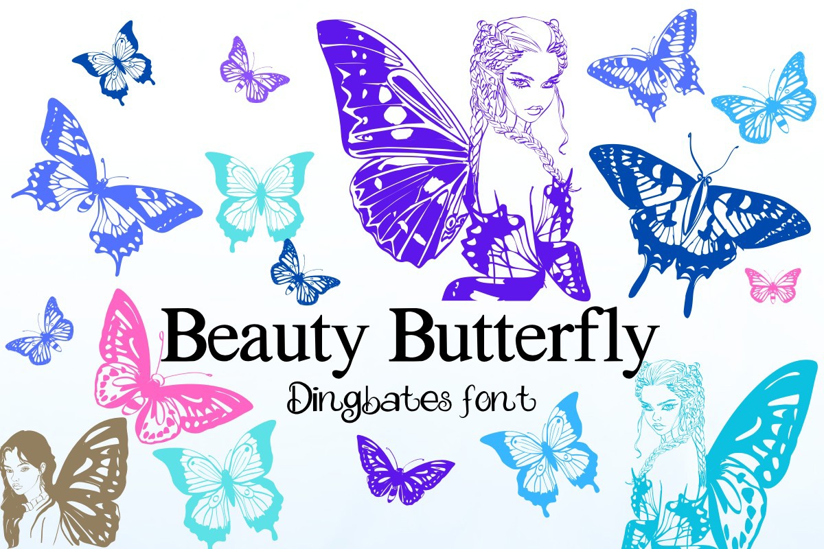 Шрифт Beauty Butterfly