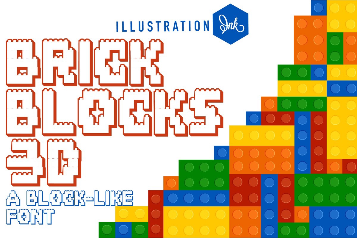 ZP Brick Blocks 3D