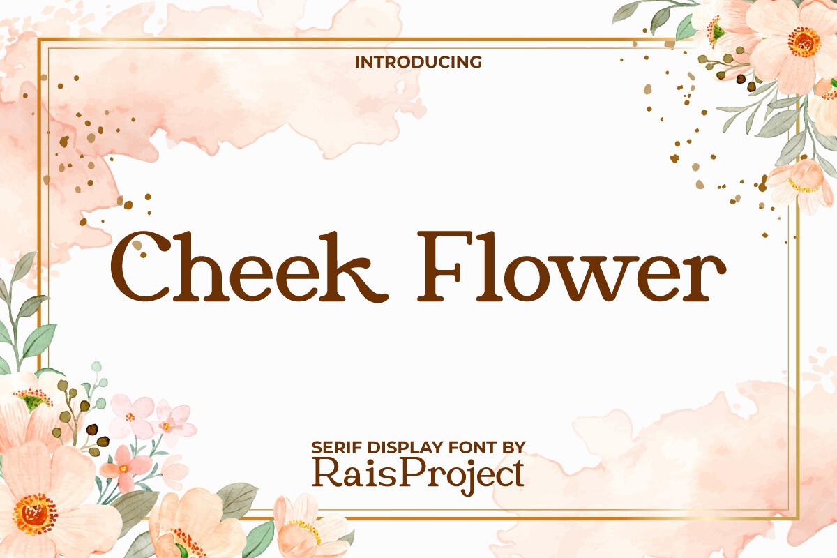 Cheek Flower