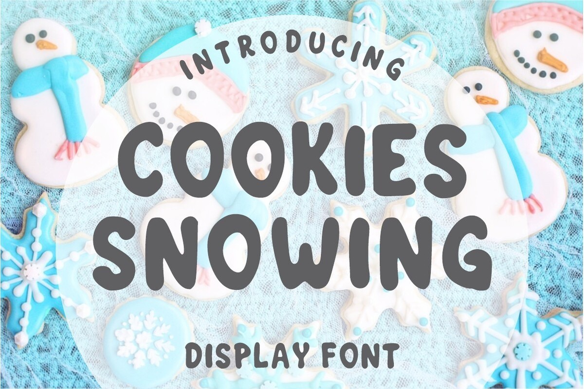 Cookies Snowing