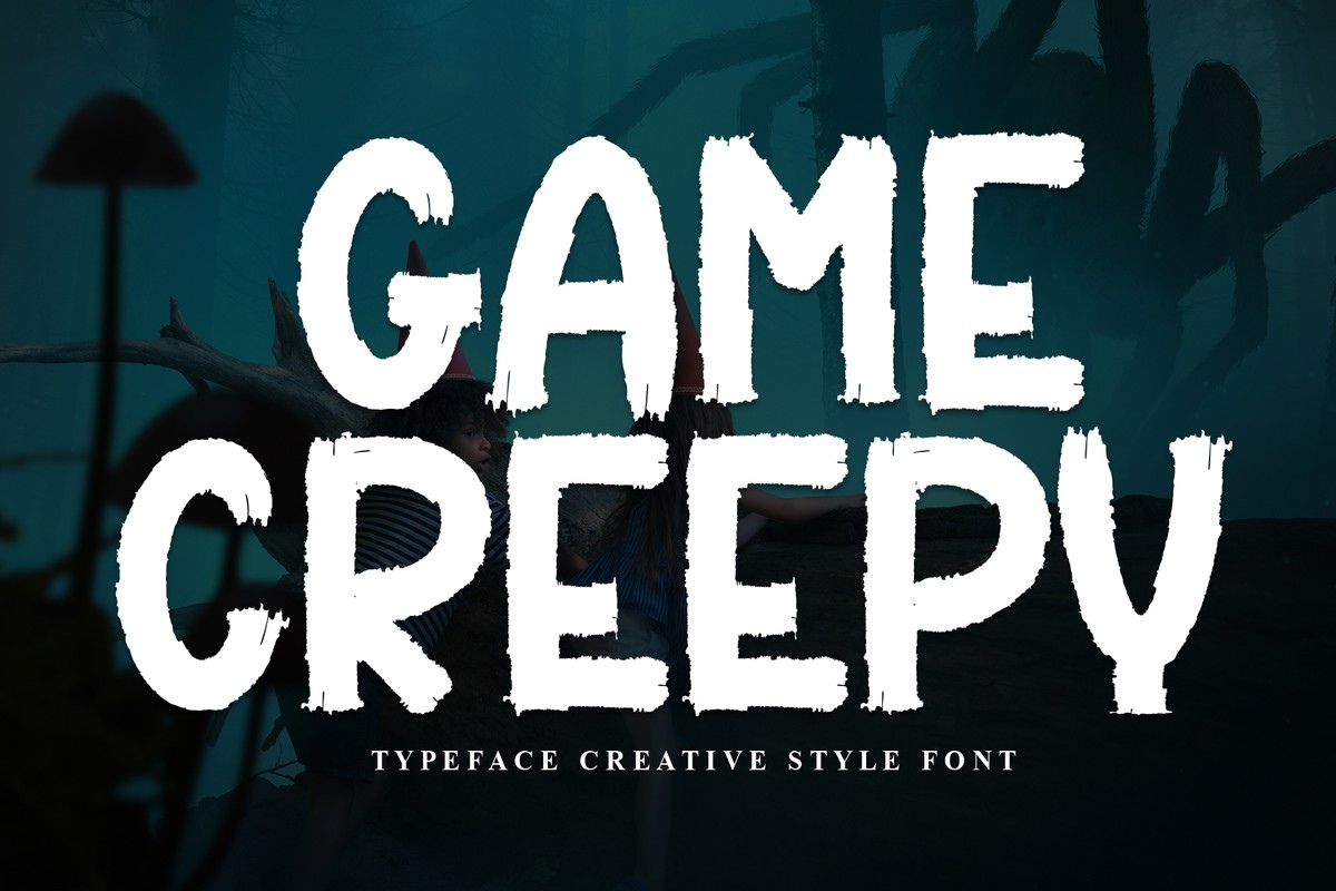 Шрифт Game Creepy