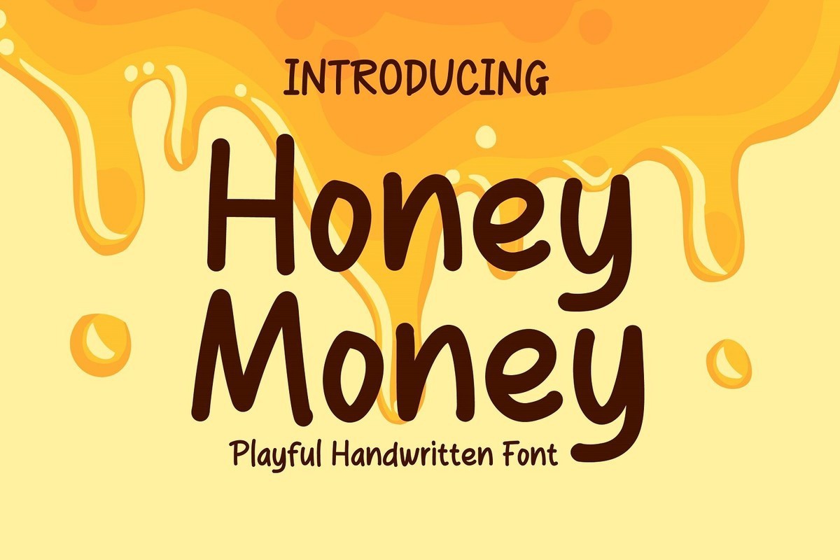 Шрифт Honey Money