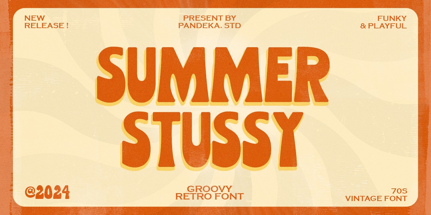 Шрифт Summer Stussy