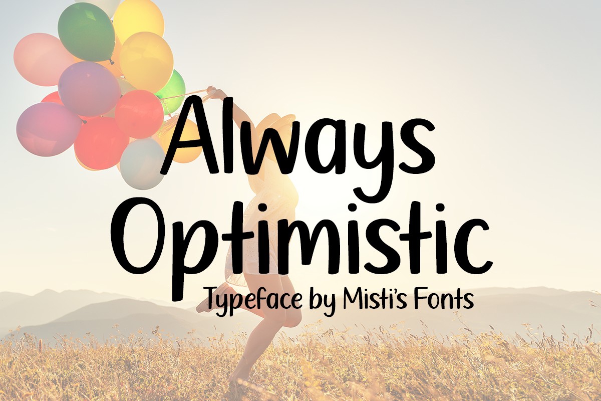 Шрифт Always Optimistic