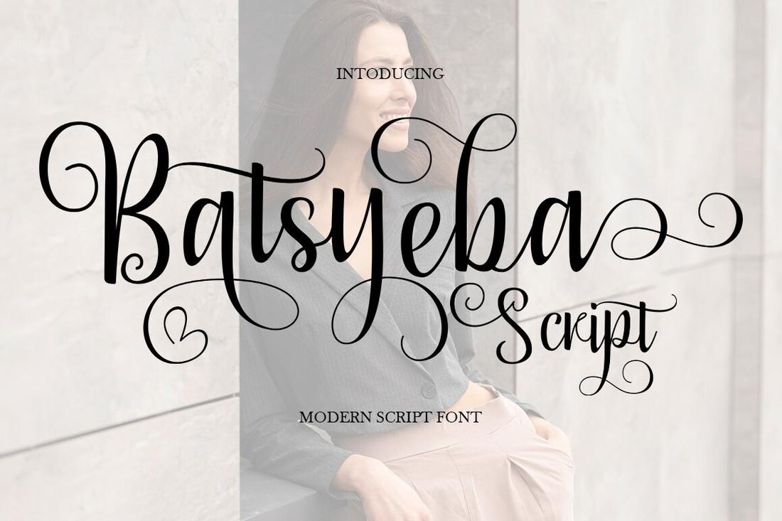 Шрифт Batsyeba Script