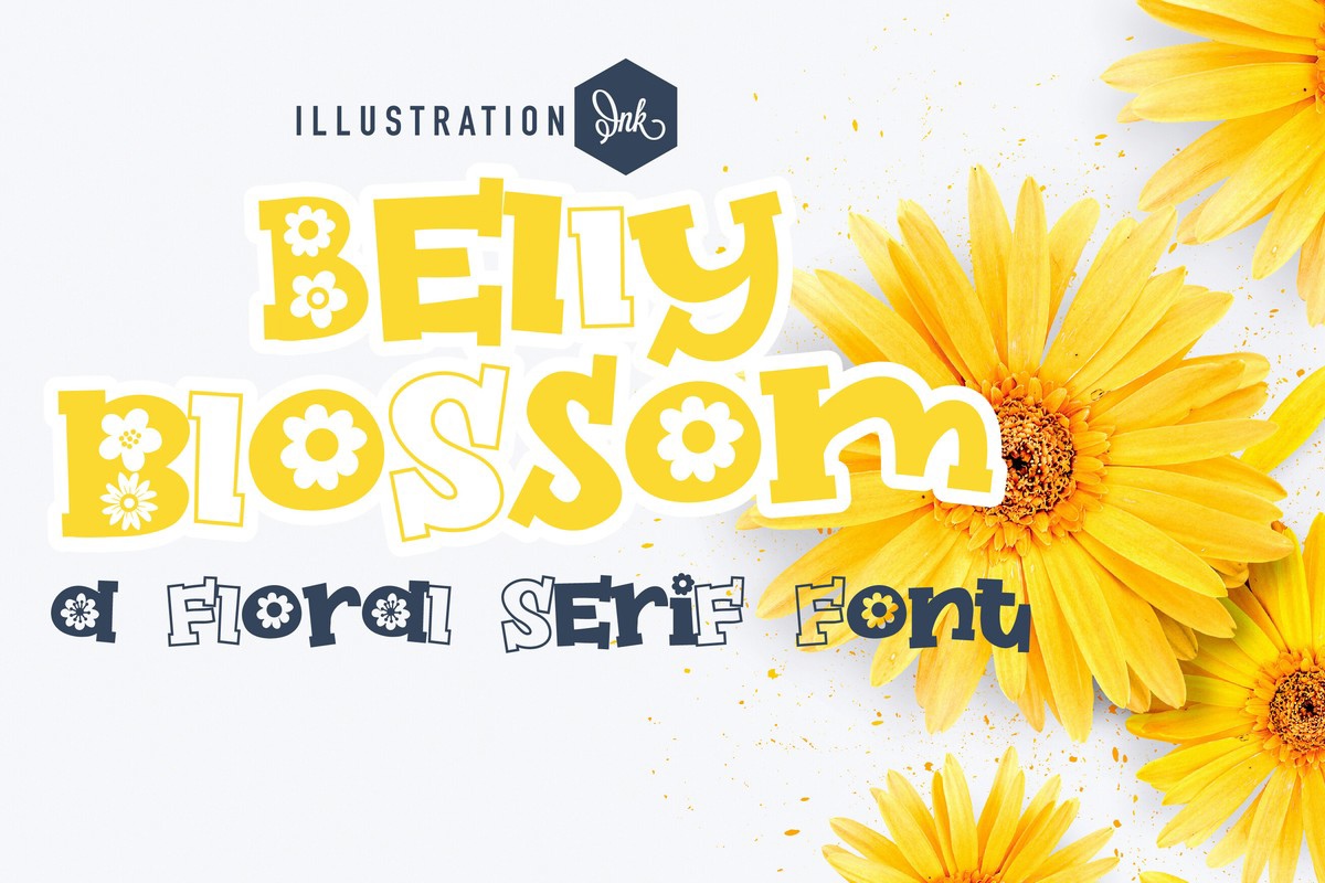 Шрифт ZP Bellyblossom