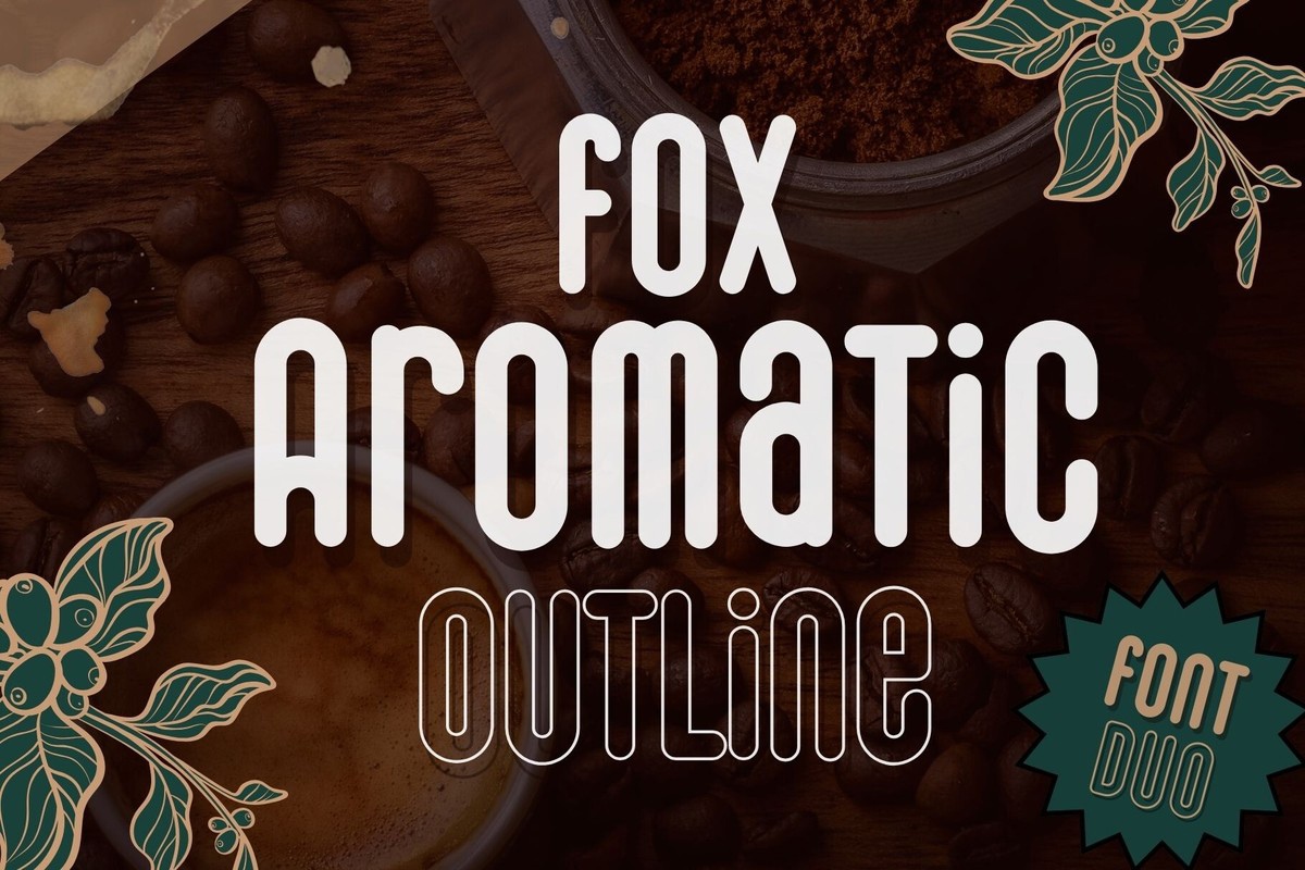 Шрифт Fox Aromatic