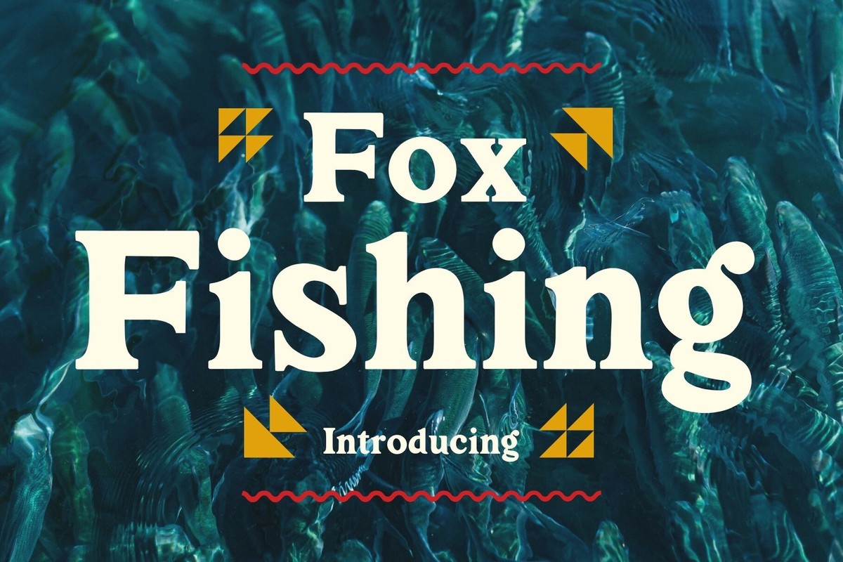 Шрифт Fox Fishing