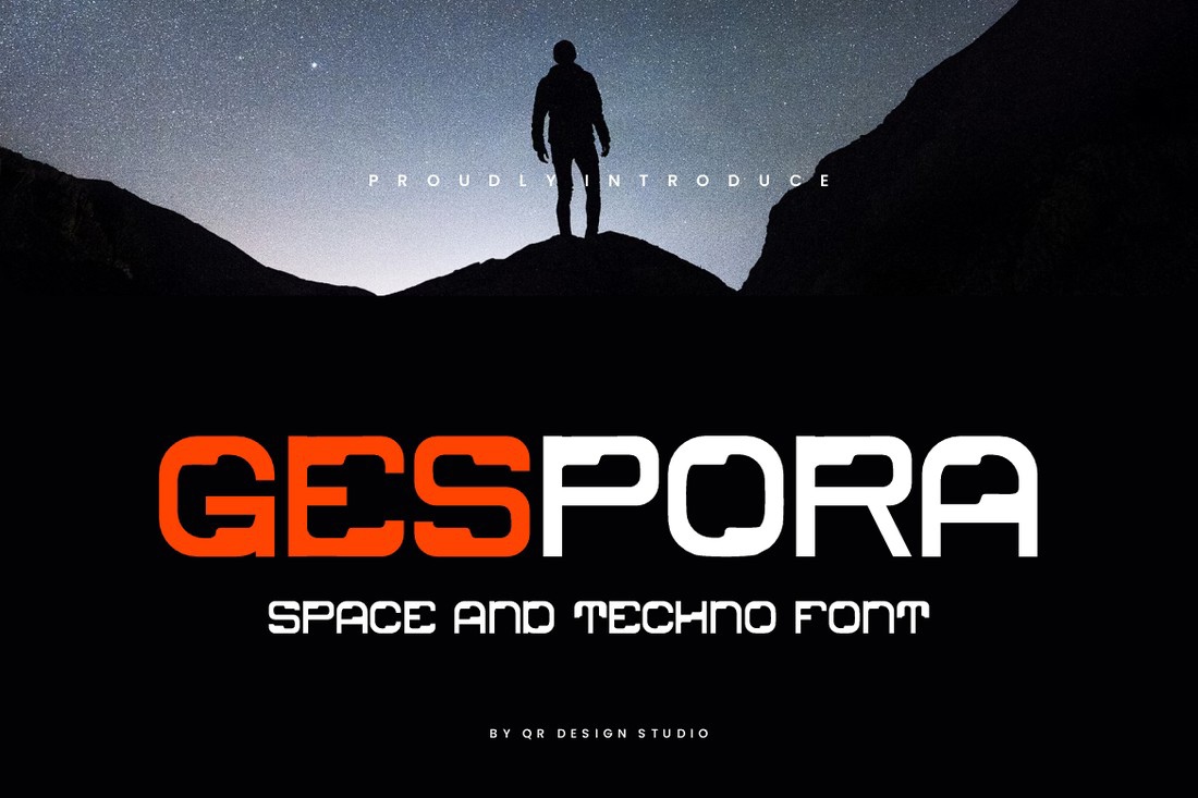 Шрифт Gespora