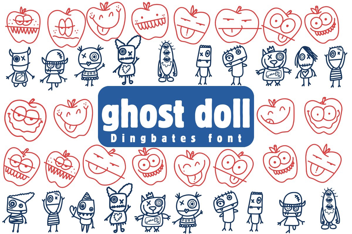 Шрифт Ghost Doll