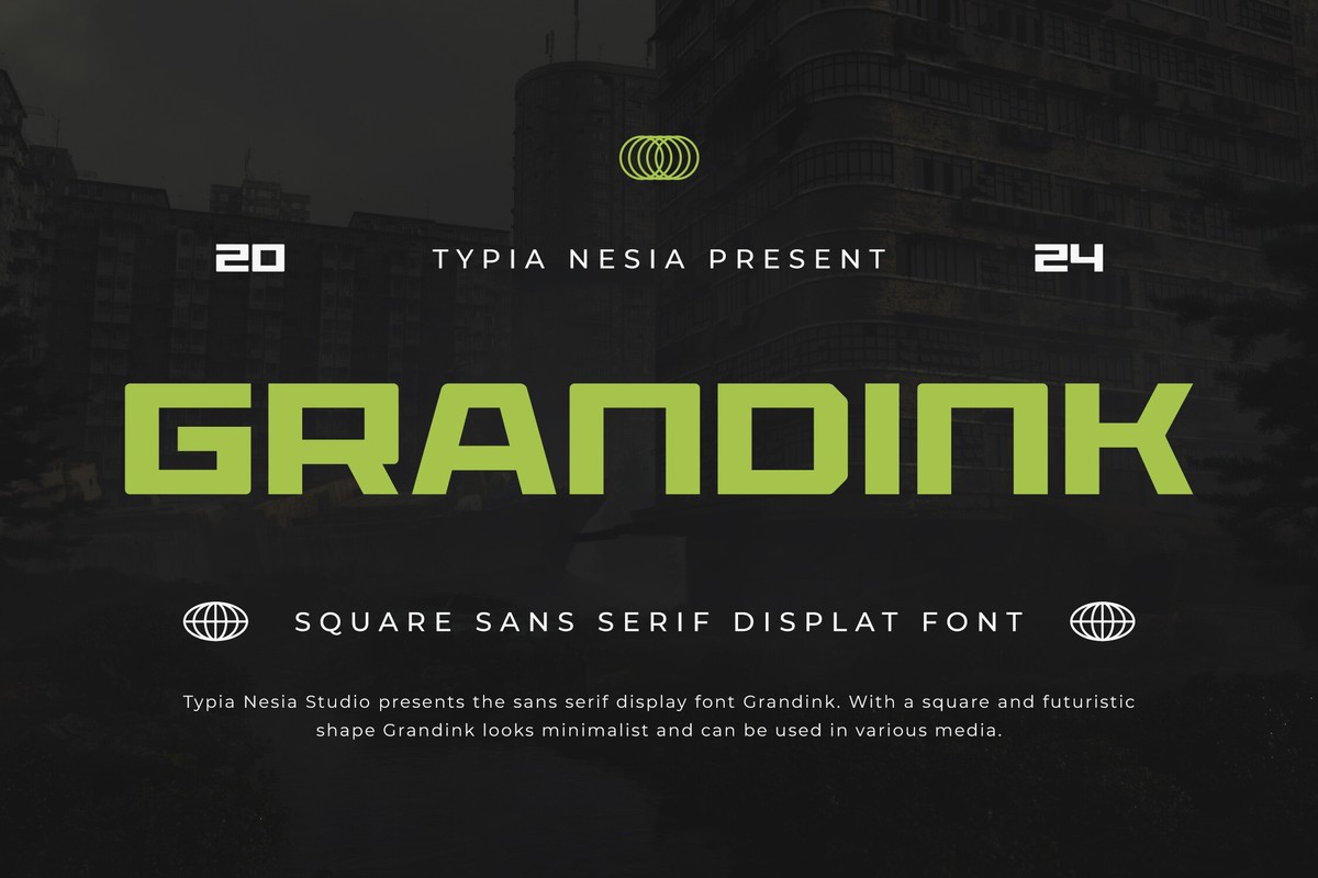 Шрифт Grandink