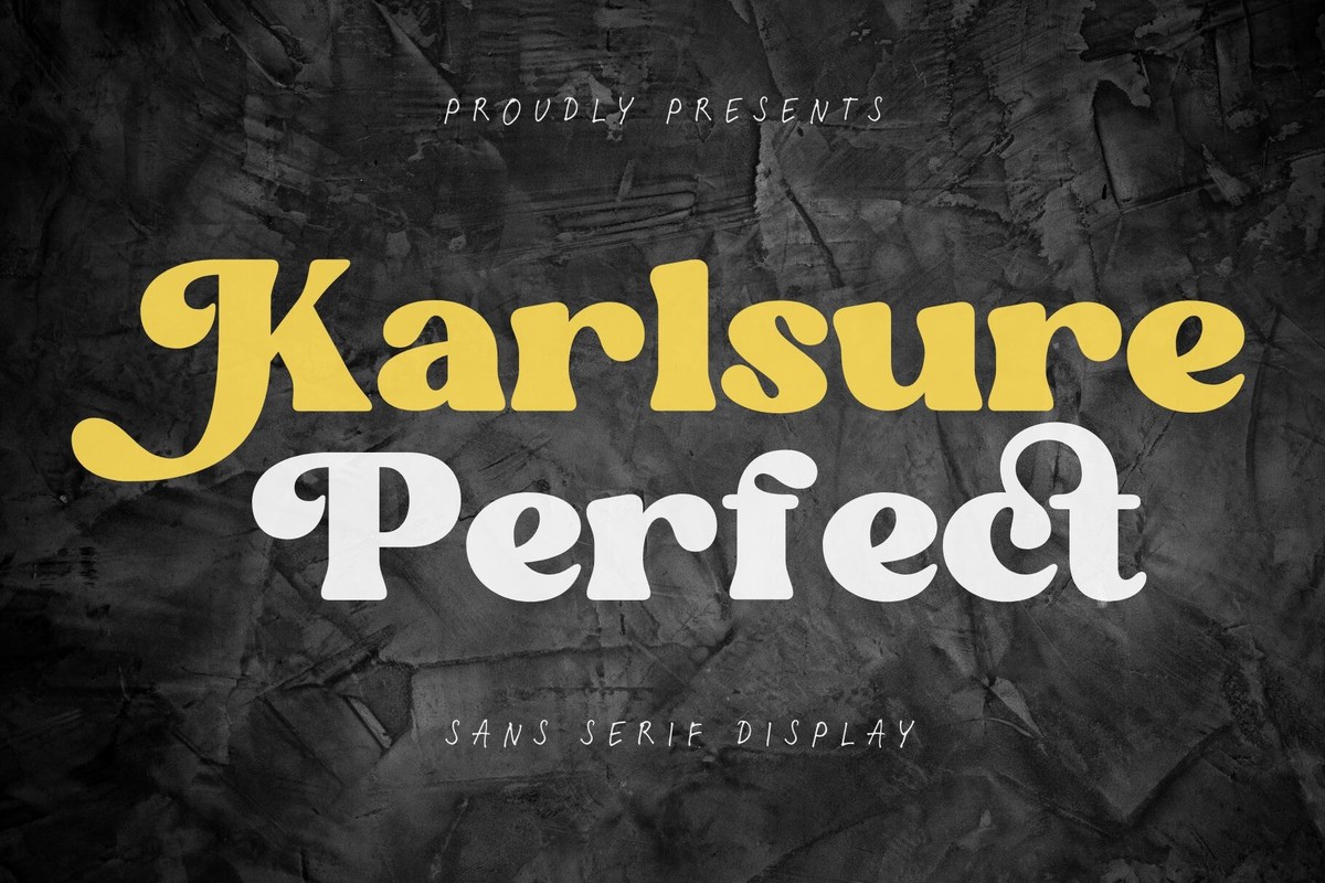 Шрифт Karlsure Perfect