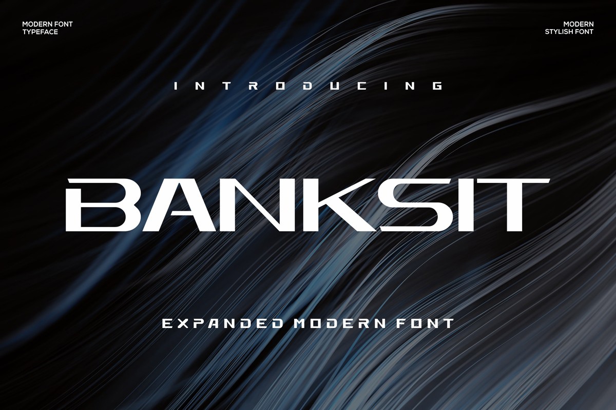 Шрифт Banksit