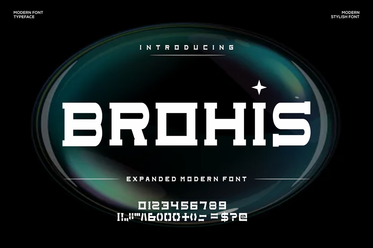 Шрифт Brohis