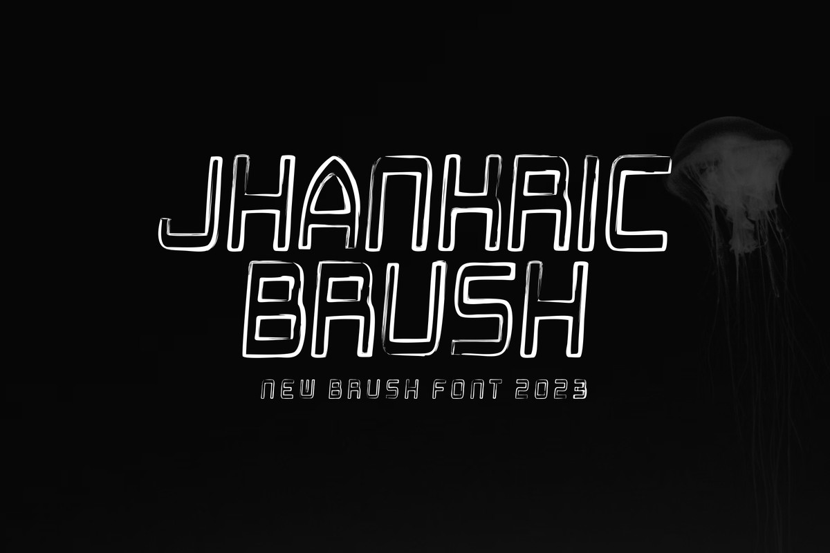 Шрифт Jhankric Brush