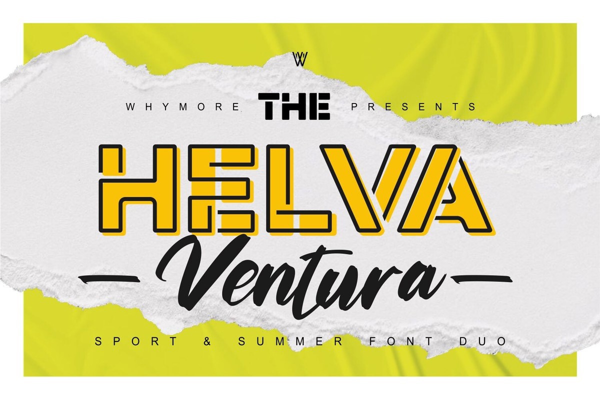 Шрифт Helva Ventura