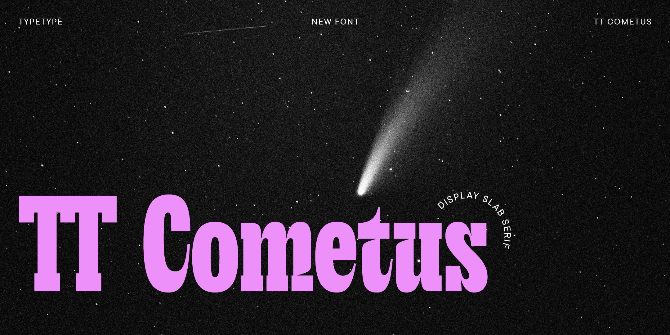 Шрифт TT Cometus TRIAL