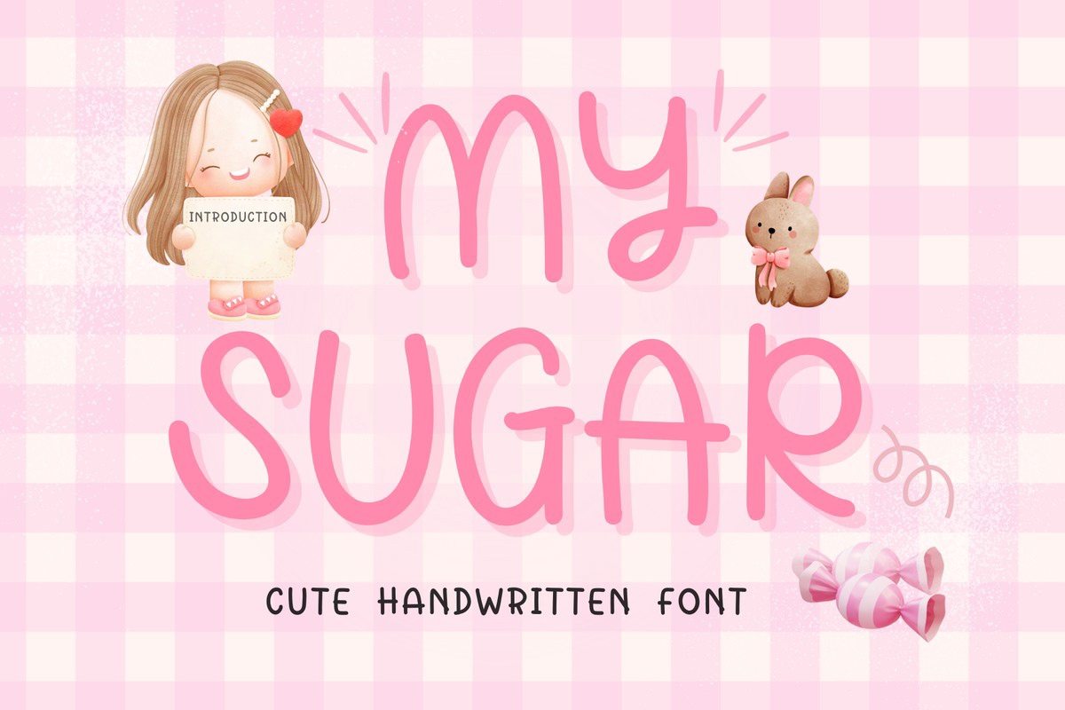 Шрифт My Sugar