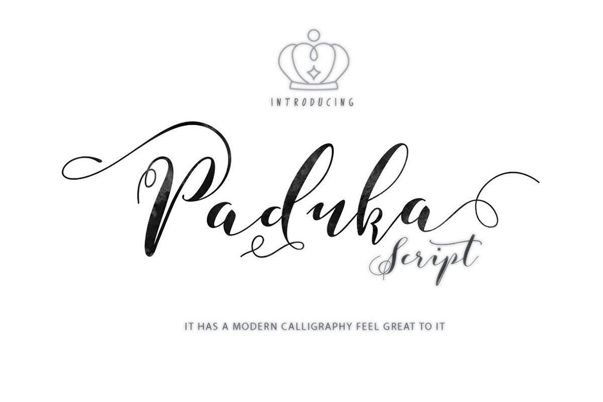 Шрифт Paduka Script