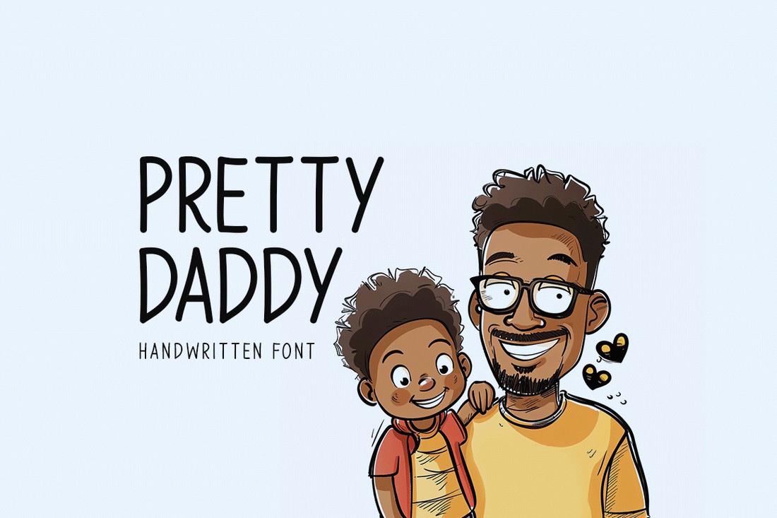 Шрифт Pretty Daddy