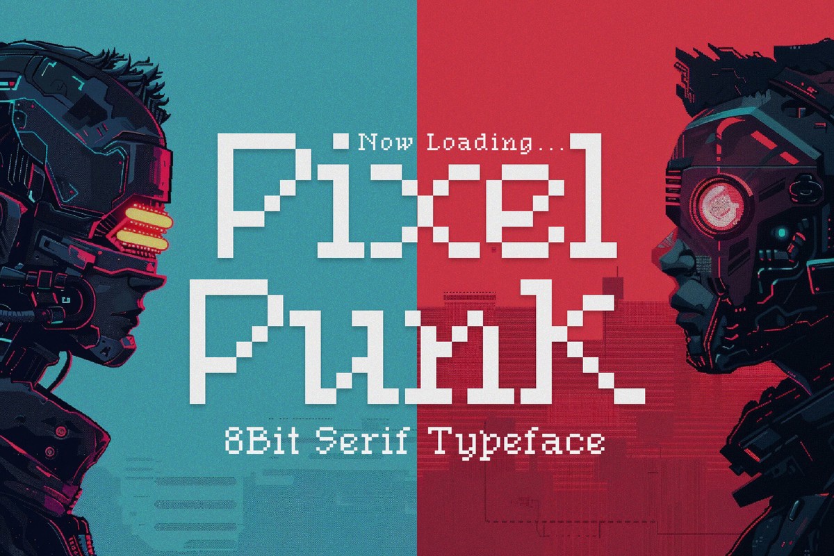 Шрифт Punk Pixel