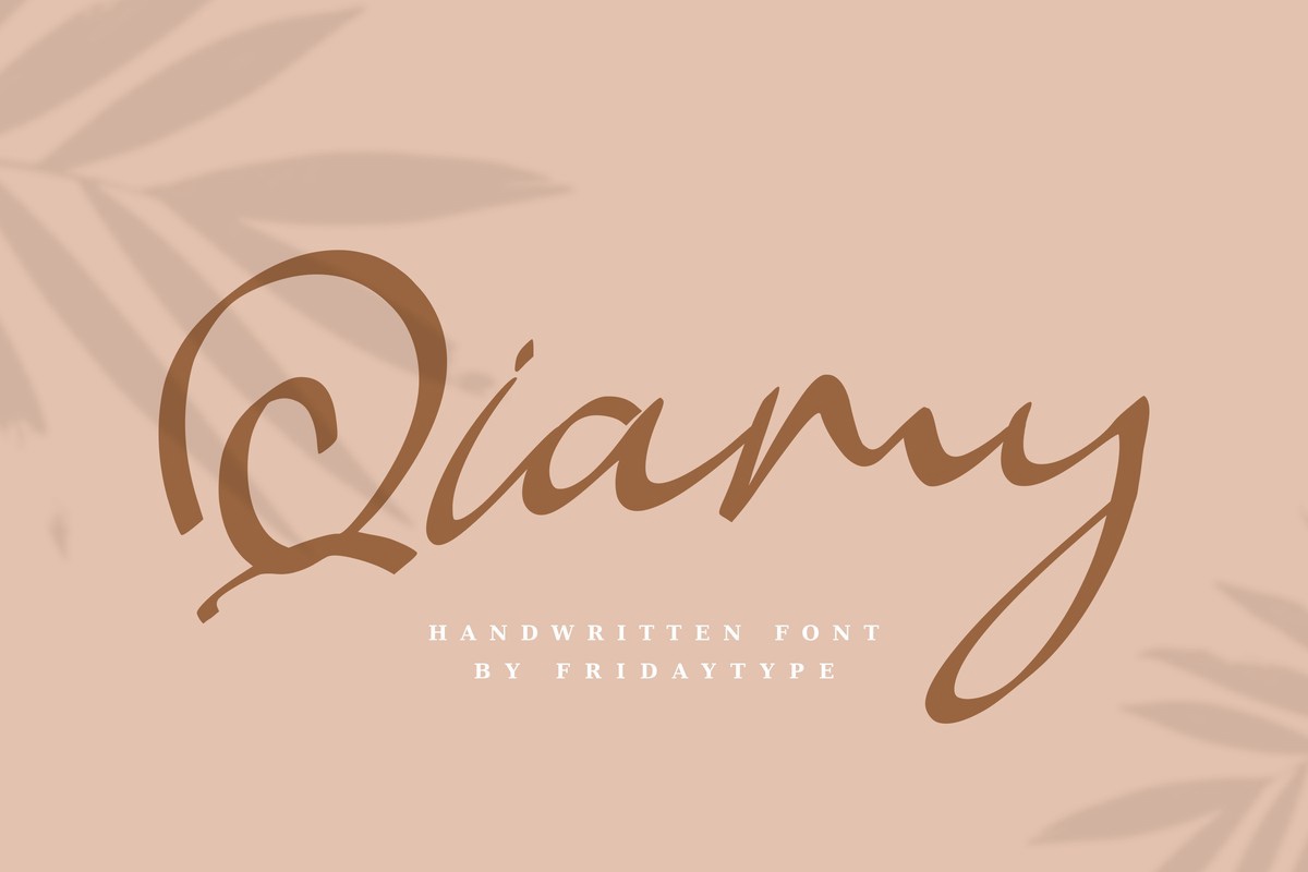 Шрифт Qiamy