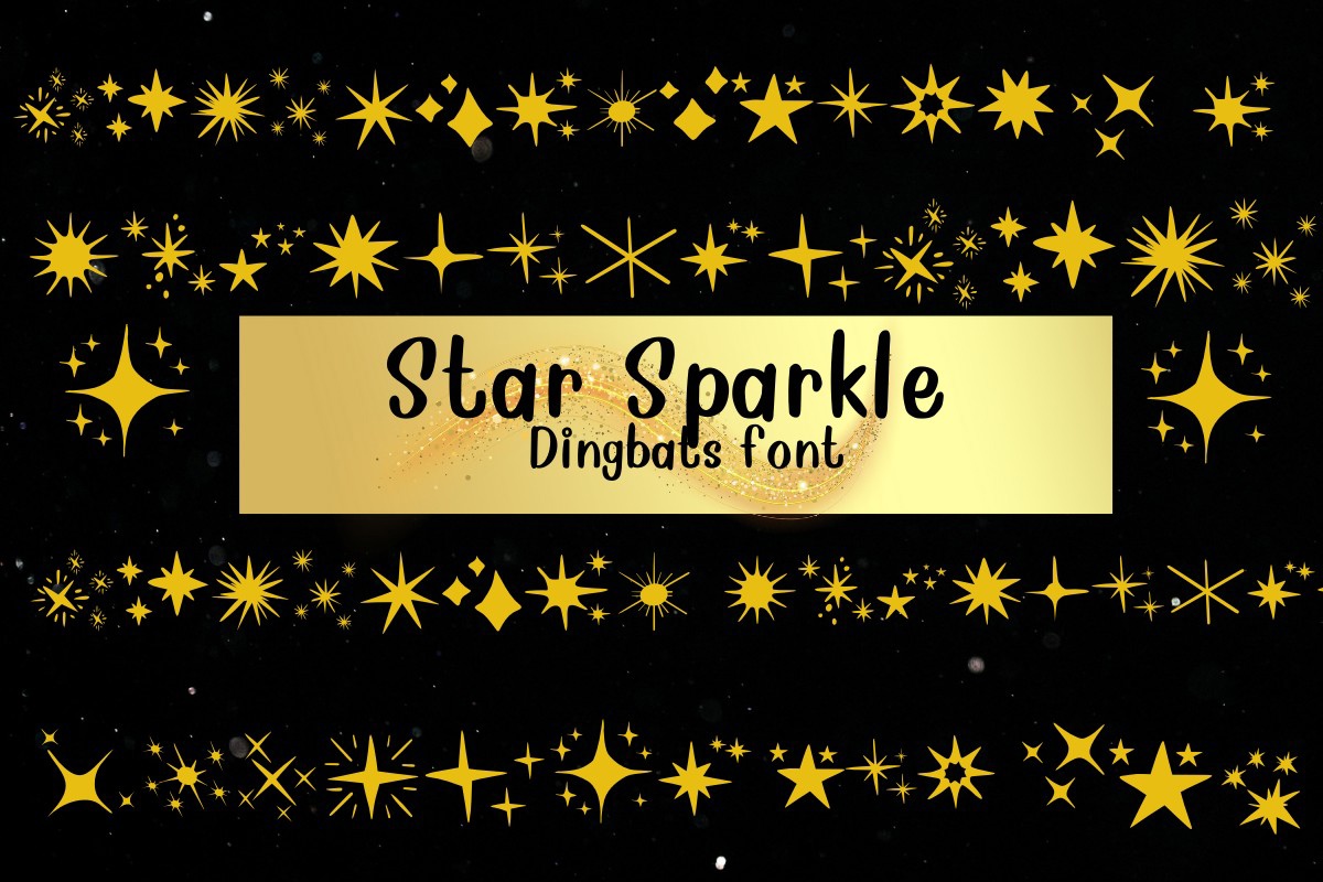 Шрифт Star Sparkle