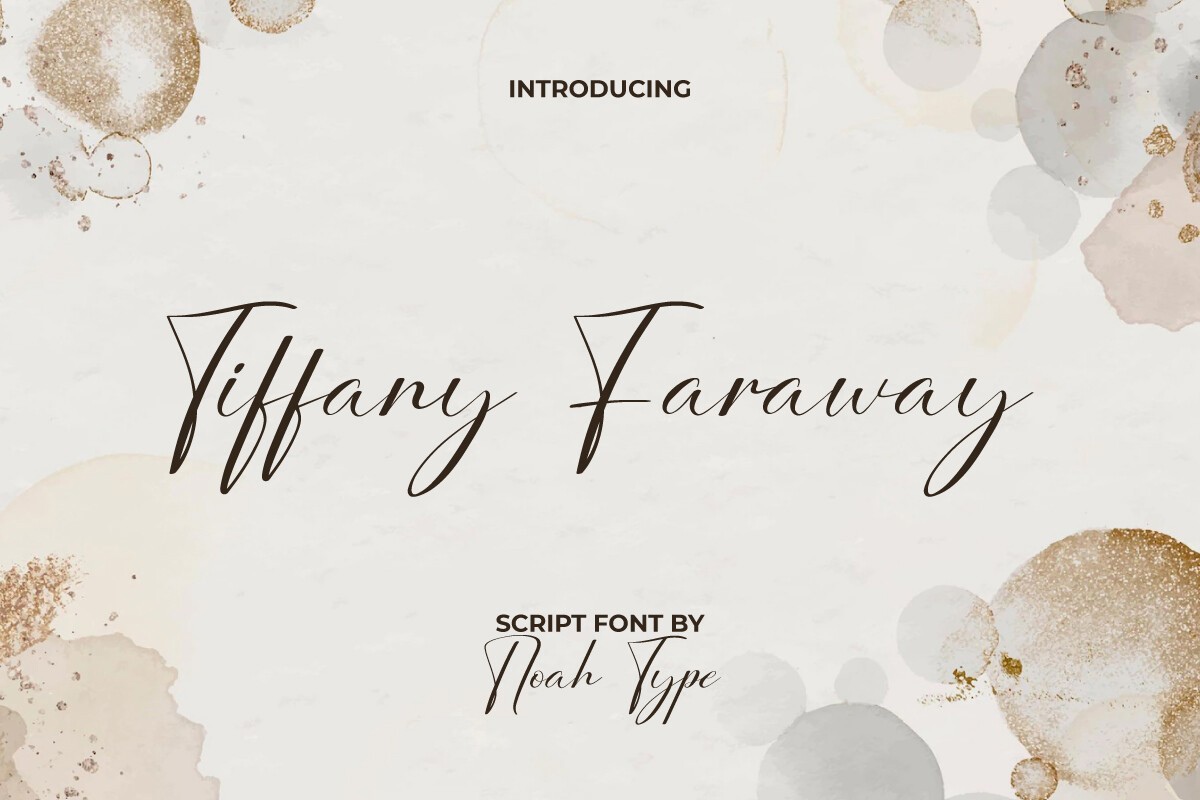 Шрифт Tiffany Faraway