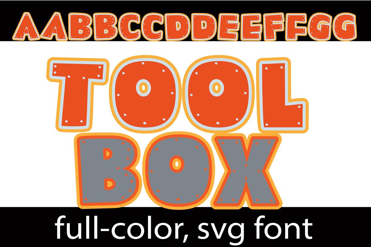 Шрифт Toolbox CF