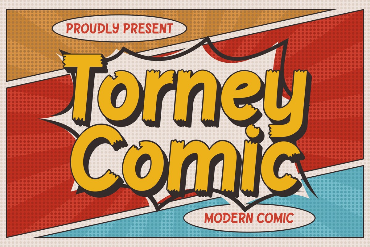 Шрифт Torney Comic