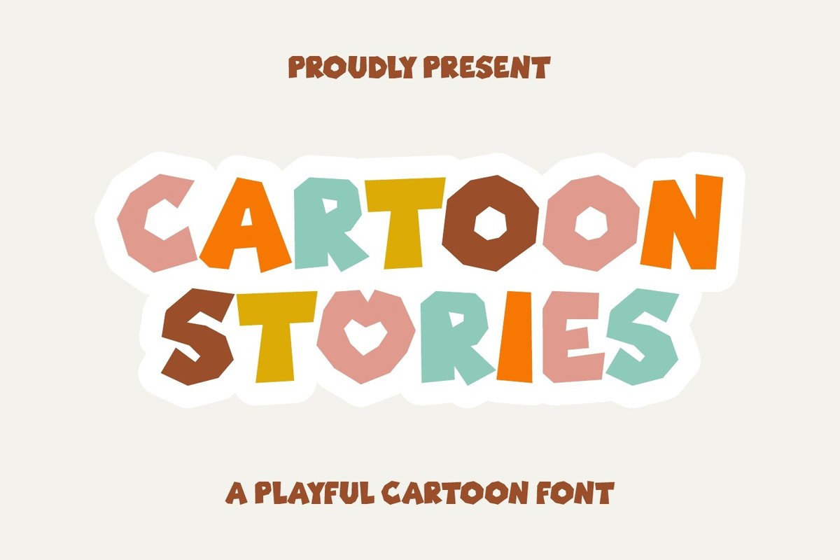 Шрифт Cartoon Stories