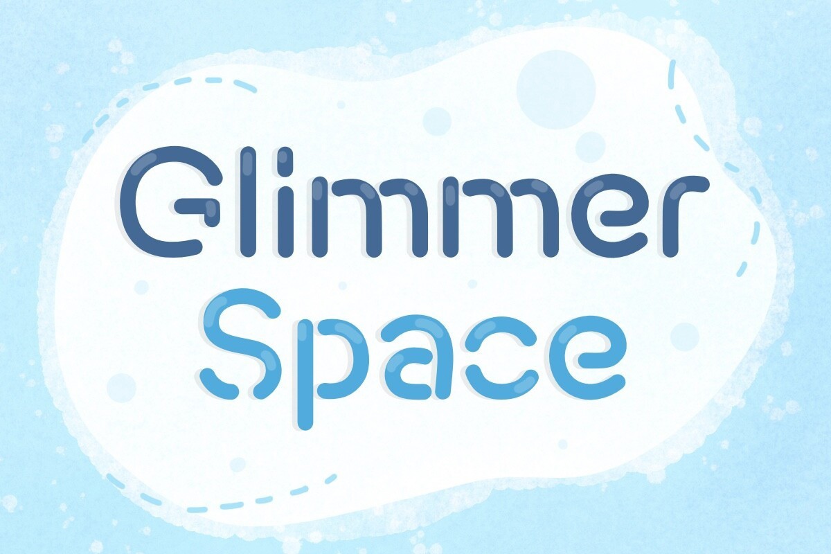 Шрифт GlimmerSpace