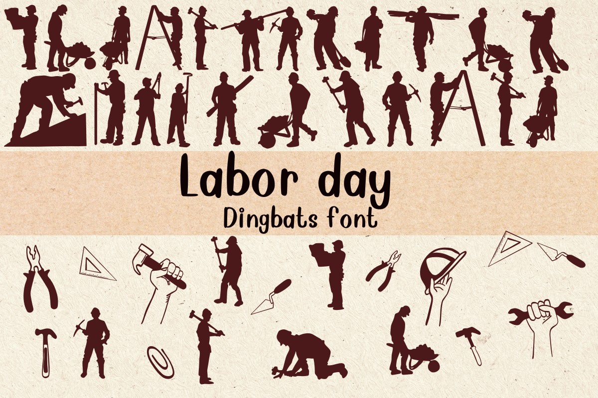 Шрифт Labor Day