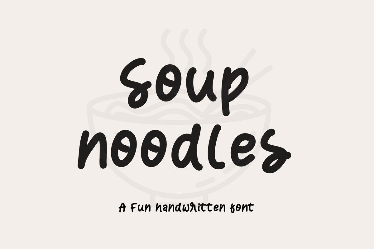 Soup Noodles