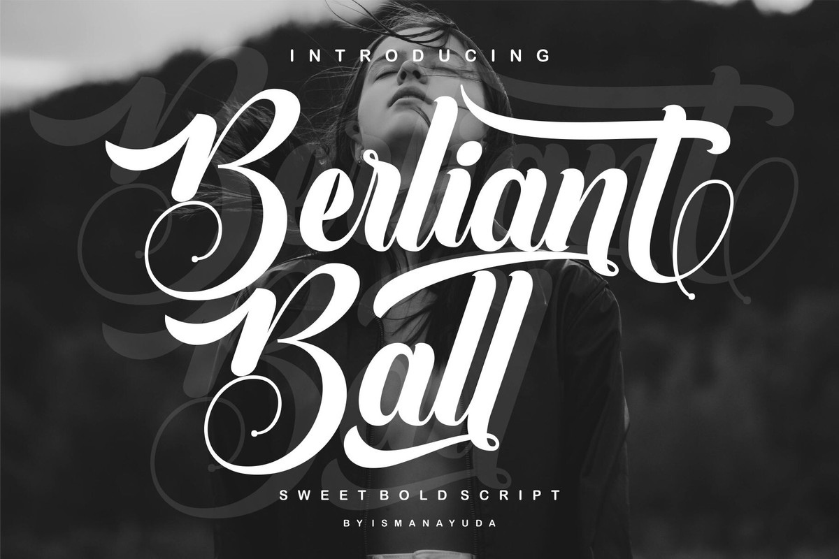 Шрифт Berliant Ball