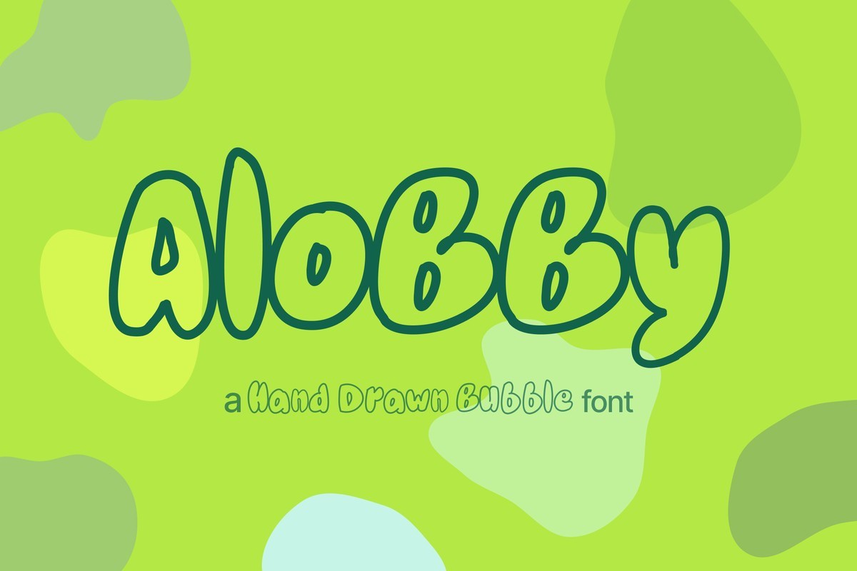 Шрифт Alobby