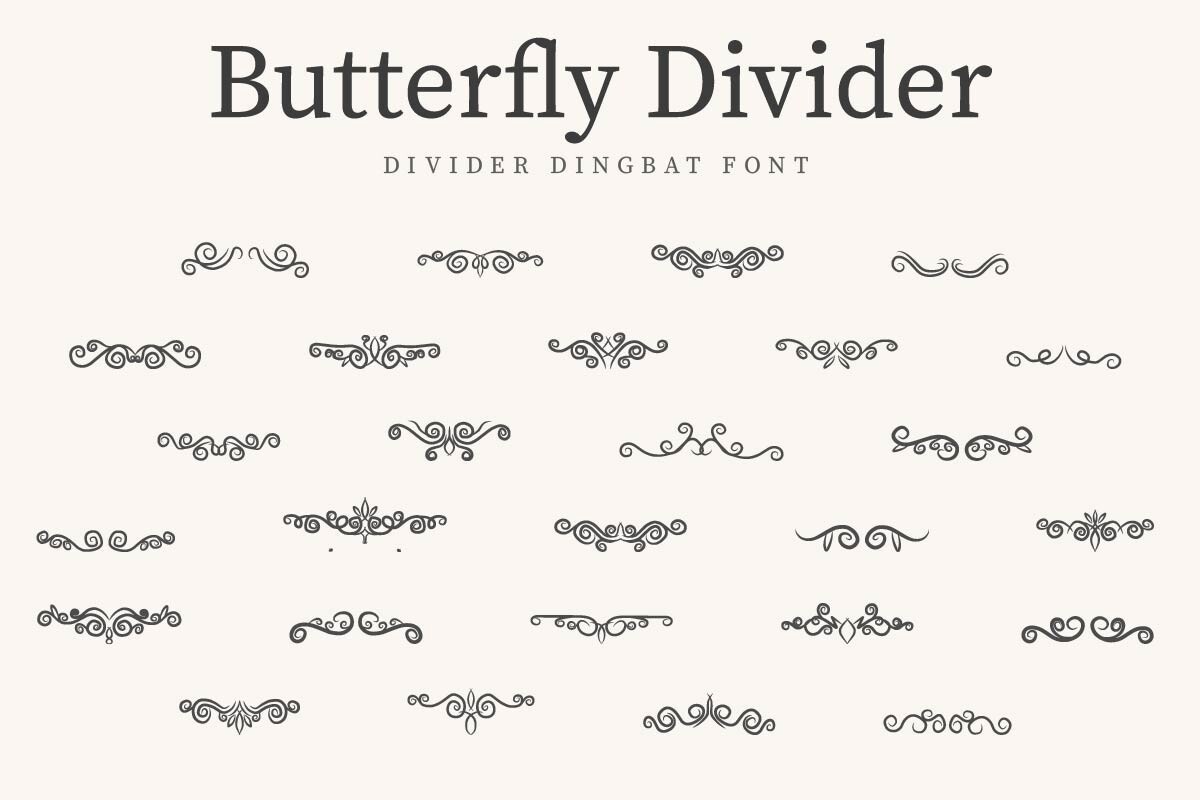 Butterfly Divider