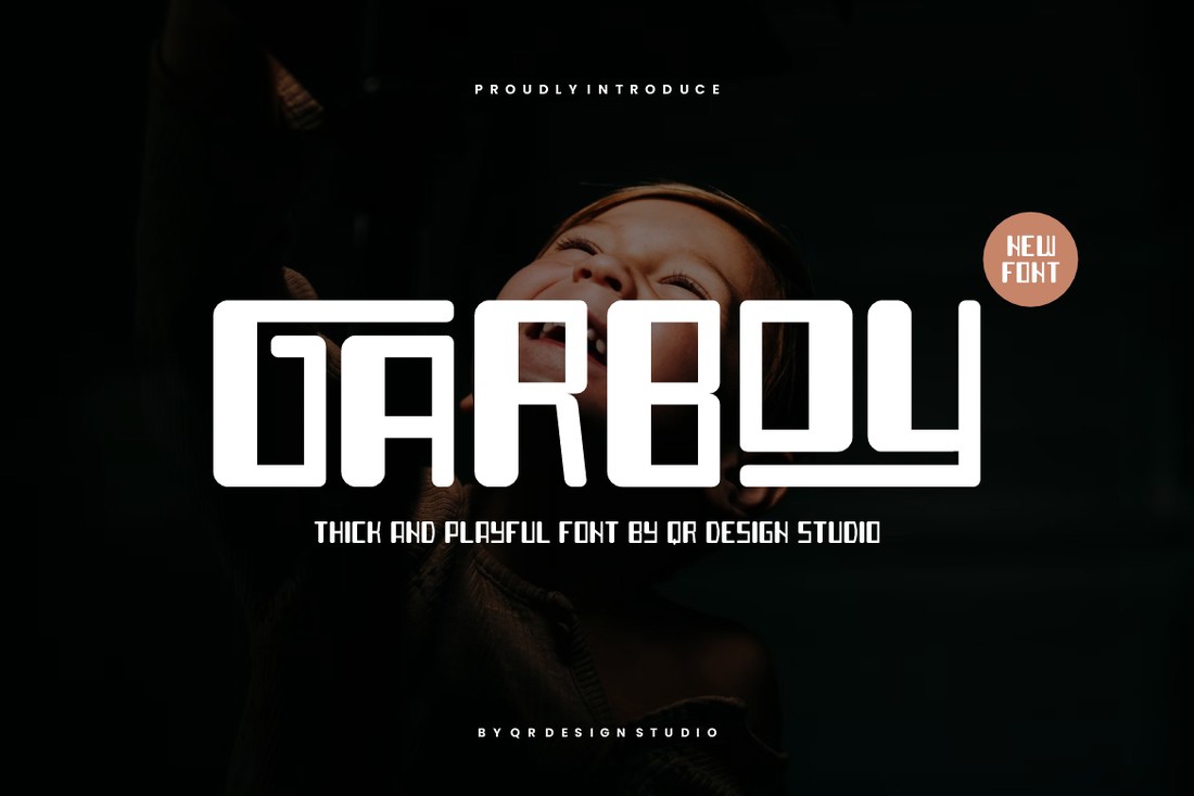 Шрифт Garboy