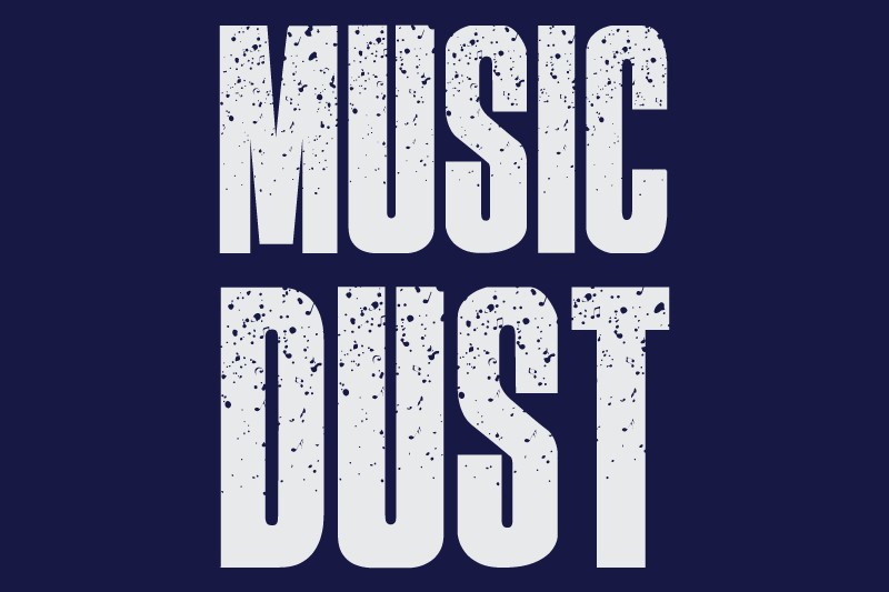 Шрифт Music Dust