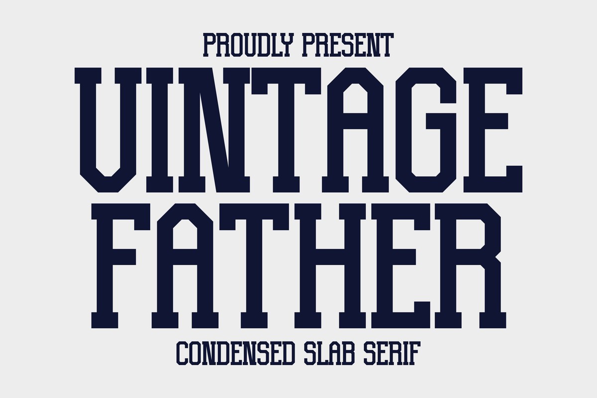 Шрифт Vintage Father