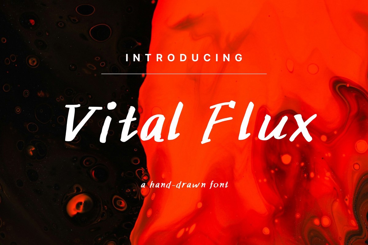 Шрифт Vital Flux