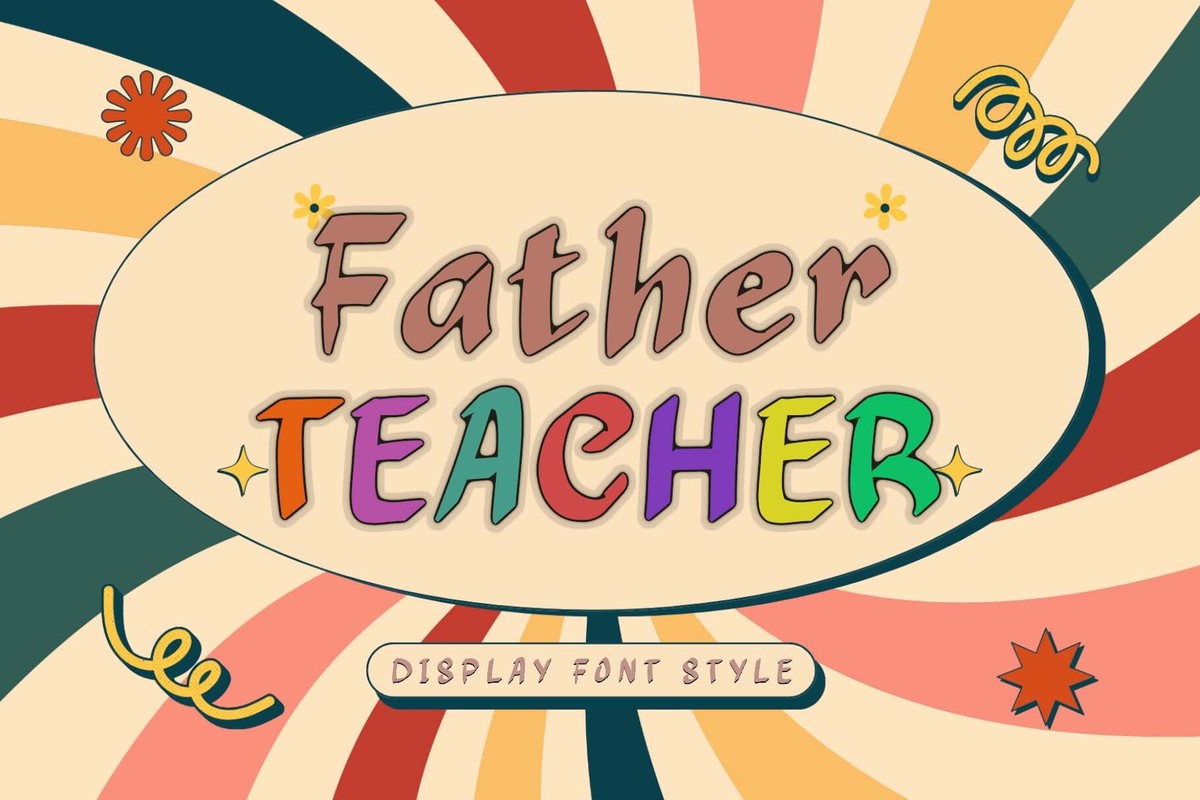 Шрифт Father Teacher