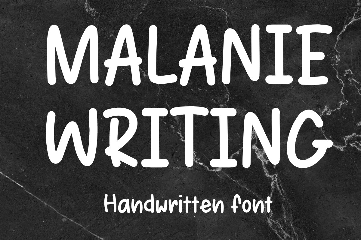 Шрифт Malanie Writing