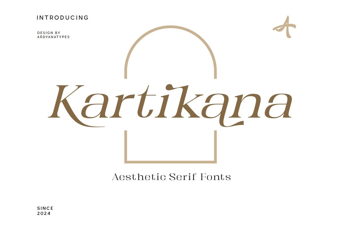 Шрифт Kartikana Serif